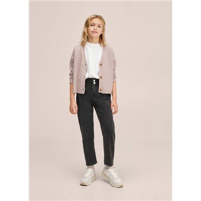 Cárdigan punto botones -  Niña | MANGO OUTLET España