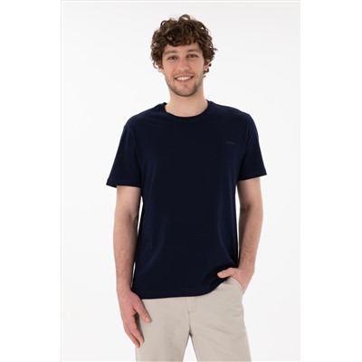 Мужская регулярная посадка на велосипеде Nece Navy Basic T -Fish Surprise Discount в корзине