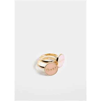 Set anillos best friends -  Niña | MANGO OUTLET España
