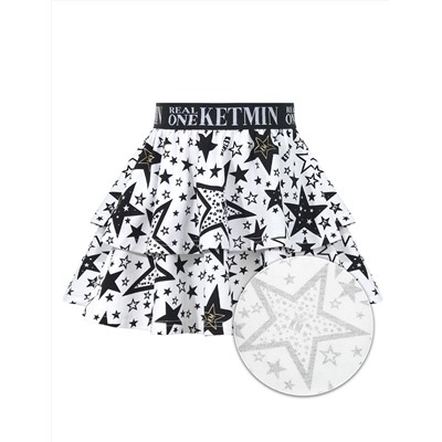 Детская юбка KETMIN VINTAGE цв.Star KM Белый