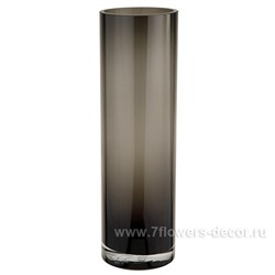 Ваза "Тени" (стекло), D12xH40 см