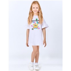 Платье для девочки KETMIN STAR MINI цв.Белый