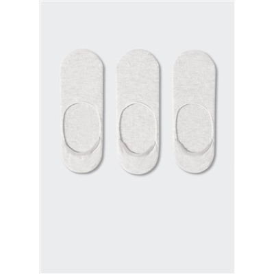 Pack calcetines invisibles -  Hombre | MANGO OUTLET España