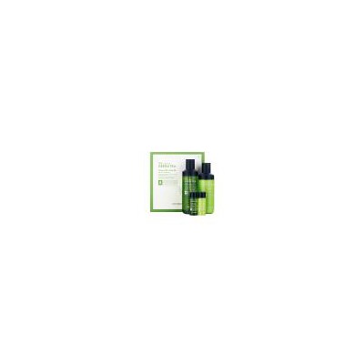 TONYMOLY THE CHOK CHOK GREEN TEA Watery Skin Care Set Набор: Увлажняющий тоник для лица с экстрактом зеленого чая, Увлажняющий лосьон для лица 180мл,160мл, 20мл,20мл