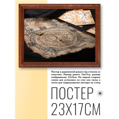 POSG-0023 Постер в рамке 23x17см Магические артефакты