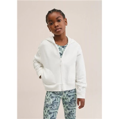 Sudadera capucha crop -  Niña | MANGO OUTLET España