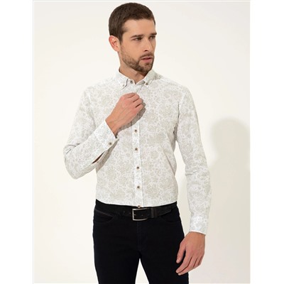 Haki Slim Fit рубашка с длинным рукавом