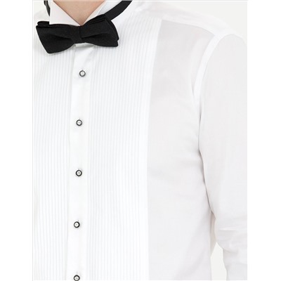 Рубашка для смокинга с белым Slim Fit