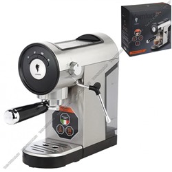 Кофеварка рожковая 1360Вт,0,8л,20 бар, сталь(1)