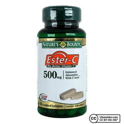 Nature's Bounty Ester C 500 мг 60 таблеток