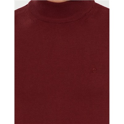Bordeaux Slim Fit Half Fisherman воротник основной трикотаж казах