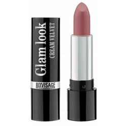 Губная помада LuxVisage Glam Look cream velvet, тон 329 - Пряная карамель
