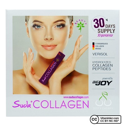 Suda Collagen Sambucus Бузина в воде 30 порций по 40 мл
