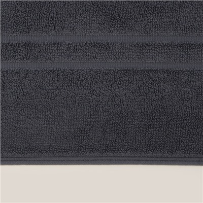 Коврик махровый SL HOME: Basic "Гри Сандре" 50х70 см, 100% хлопок, 730 г/м2