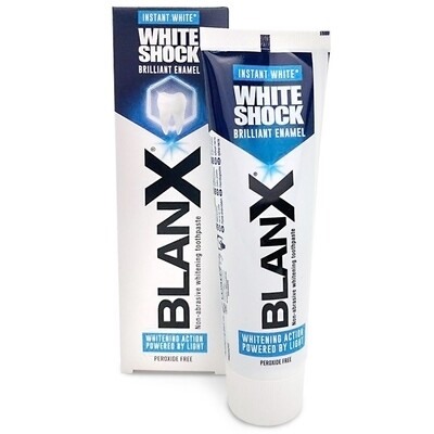 Отбеливающая зубная паста BlanX White Shock 75 мл