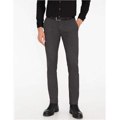 Brown Slim Fit Canvas Bloys