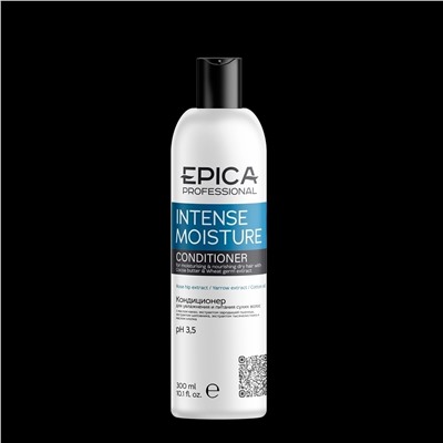 Intense Moisture Кондиционер для увлажнения и питания сухих волос маслами хлопка, какао и экстрактом зародышей пшеницы, 300 мл.
