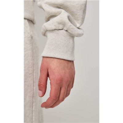 Худи P412-0521 l.grey melange