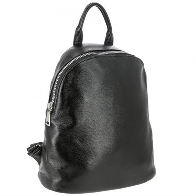Женский кожаный рюкзак PS007 BLACK