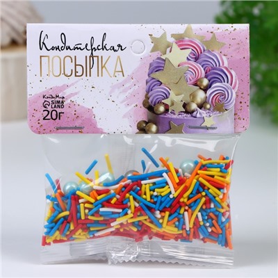 Кондитерская посыпка, «Детские шалости», 20 г