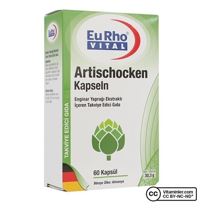 Eurho Vital Artischocken (артишок) 60 капсул