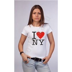 Футболка "I love NY"