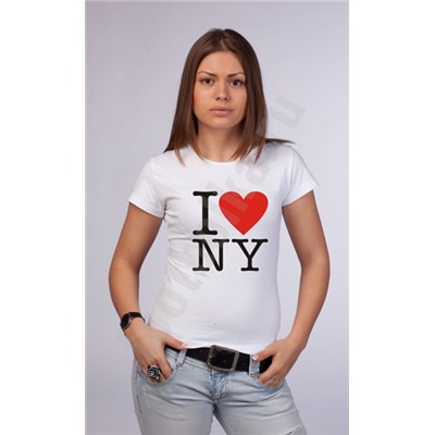 Футболка "I love NY"