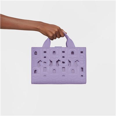 Bolso shopper Manifesto Cut - lila oscuro