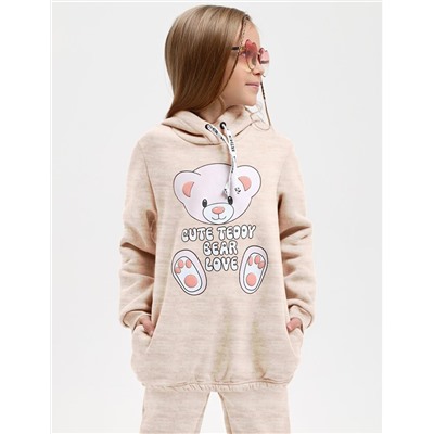 Худи детское KETMIN CUTE TEDDY цв.Бежевый Меланж