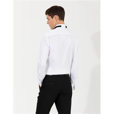 Рубашка для смокинга с белым Slim Fit
