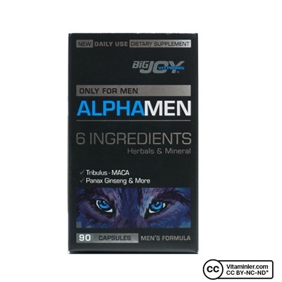 Bigjoy Витамины Alphamen 90 капсул