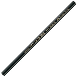 Угольный карандаш Faber-Castell "Pitt", средний, натуральный