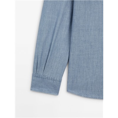 Camisa denim regular fit