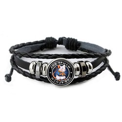 BSK-0099 Кожаный браслет Восточный гороскоп - год Крысы