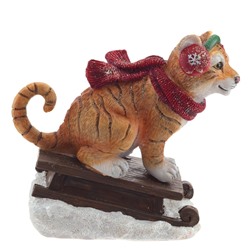 Фигурка декоративная "Тигр", L13,5 W7,5 H11,5 см