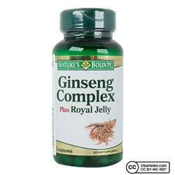 Nature's Bounty Ginseng Complex Plus Маточное молочко 75 капсул