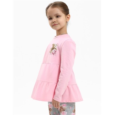 Костюм для девочки KETMIN МИШКА ROSE цв.Розовый (Туника/Леггинсы)