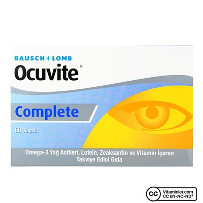 Ocuvite Complete Bausch & Lomb 60 капсул