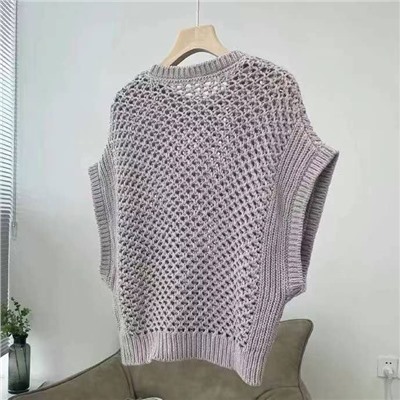 Женский вязанный жилет  Brunell*o Cucinell*i