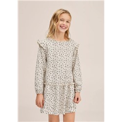 Vestido animal print -  Niña | MANGO OUTLET España