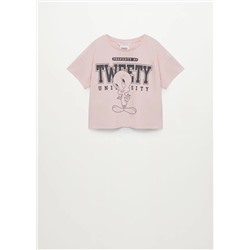 Camiseta piolín  -  Niña | MANGO OUTLET España
