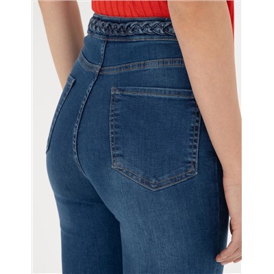Темный индиго Flare Fit Jean Pants