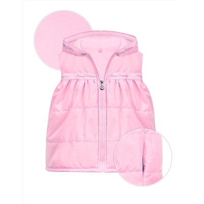Жилет детский KETMIN COLLECTION цв.Розовый /1 слой синтепона