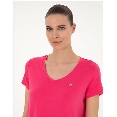 Pink Comfort Fit Basic T -For