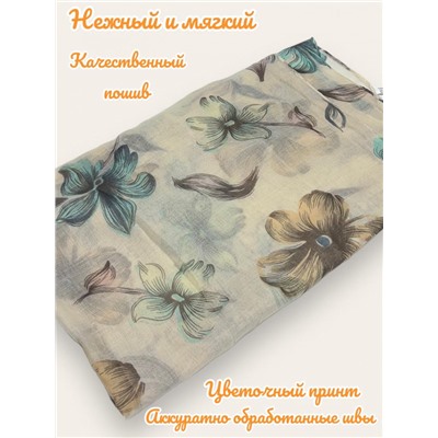 Палантин из вискозного хлопка Лилии Арт 2060/16