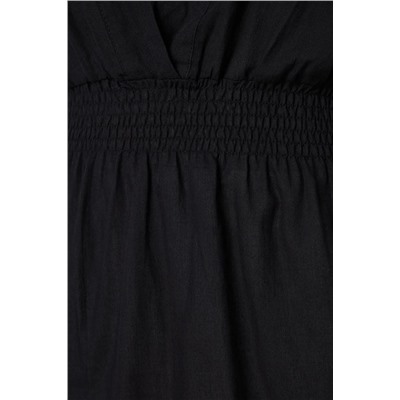 Black Cruve Yaka Юбка щипная петушена