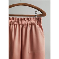 Pantalón lyocell paperbag -  Niña | MANGO OUTLET España