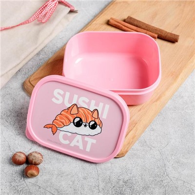 Ланч - бокс прямоугольный SUSHI, 500 мл