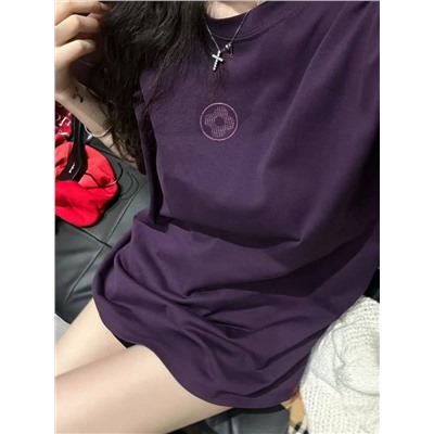 ШИКАРНАЯ Футболка Loui*s Vuitto*n в шикарном фиолетовом цвете 💜  Реплика 1:1