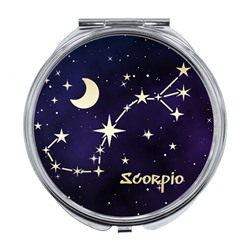 ZER-0319 Складное зеркало Знаки Зодиака - Скорпион